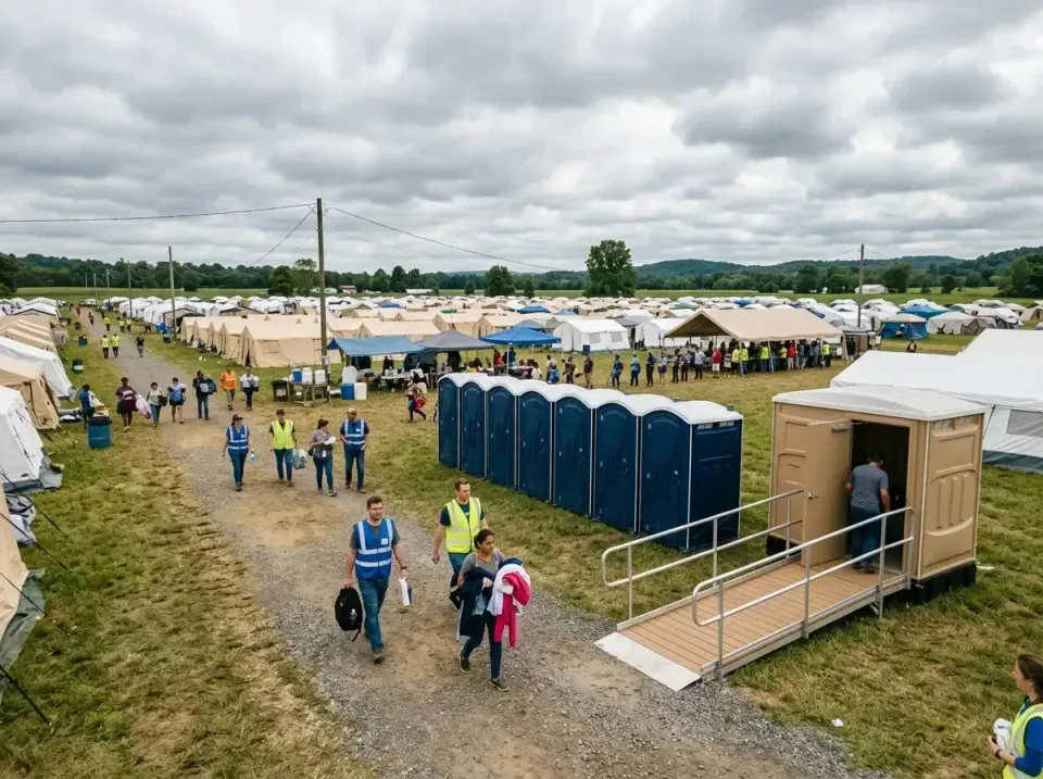 disaster-relief-camp-restrooms-010 — frequently asked questions, Dumpster & Portable Bathrooms Rental in Farley, KY